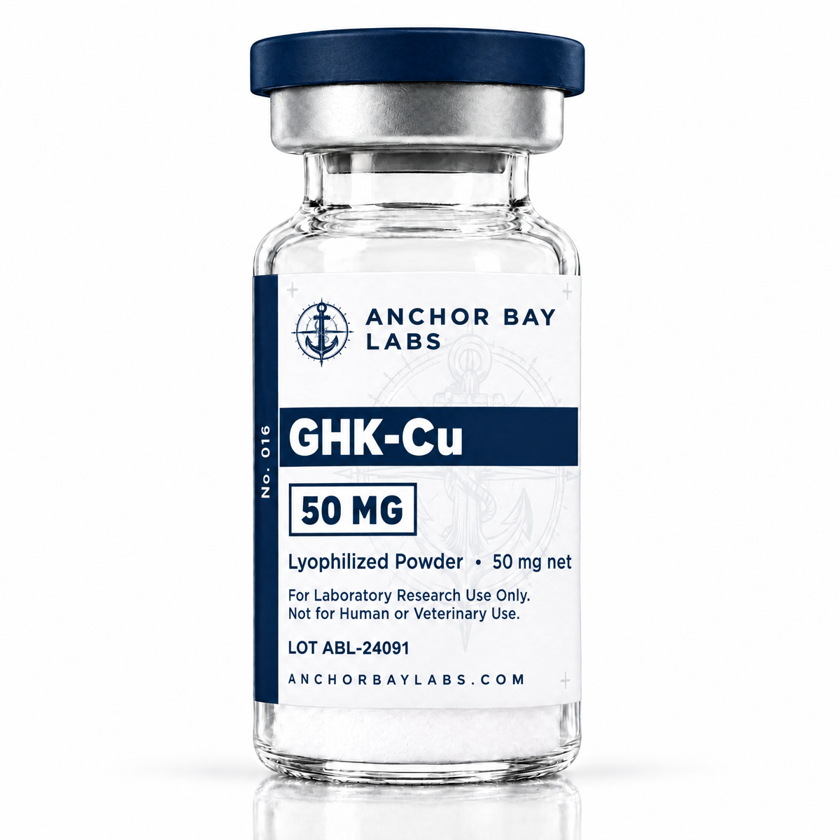 GHK-Cu 50 mg research vial